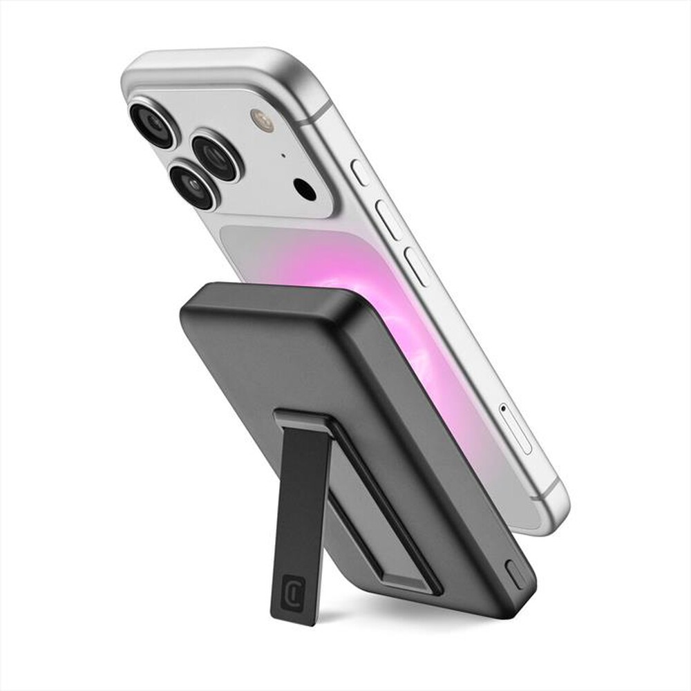 Immagine del prodotto CELLULARLINE - POWER BANK MAG STAND WIRELESS 10000 MAH 45 W PORT-Nero