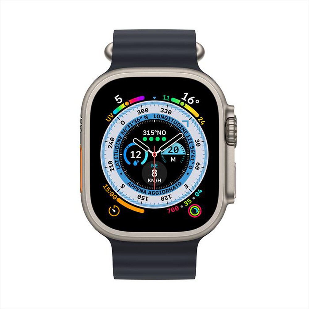 "APPLE - Watch Ultra GPS + Cellular 49mm-Mezzanotte Ocean"