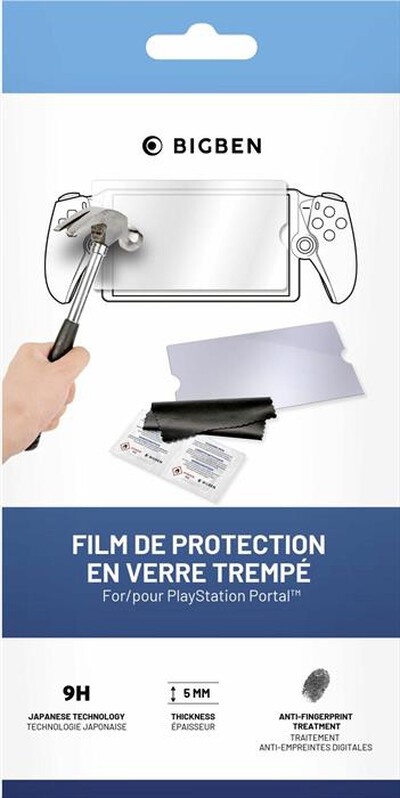 NACON - Protezione schermo PSPORTALTEMPGLASS PlayStation-Trasparente
