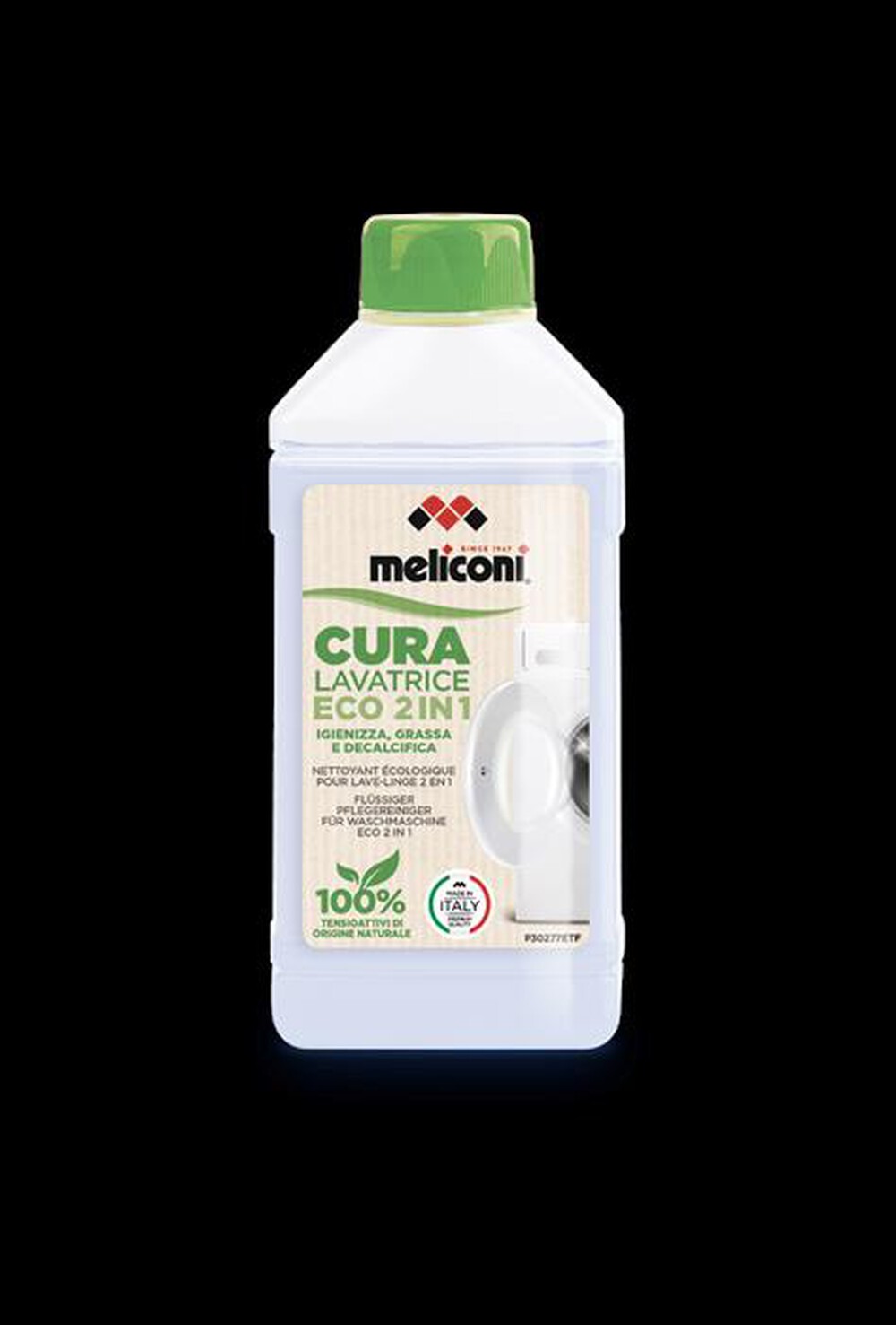 "MELICONI - CURA LAVATRICE LIQUIDO EC-Astuccio contenente 2 flaconi"