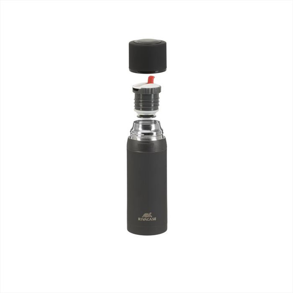 "RIVACASE - 90311BK THERMOS ISOTERMICO DA 0,5 L NERO-Nero"