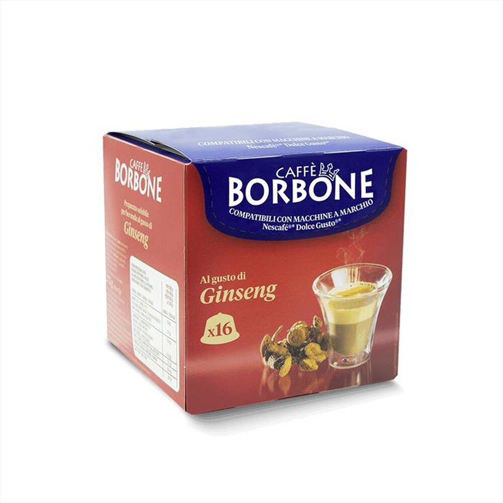 "CAFFE BORBONE - Ginseng Dolce Gusto 16 Caps - "