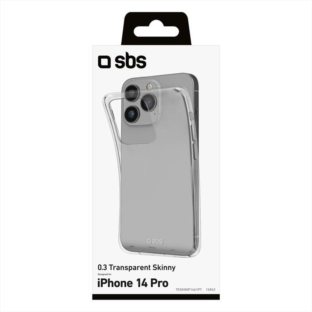 Immagine del prodotto SBS - Cover TESKINIP1461PT per iPhone 14 Pro-Trasparente