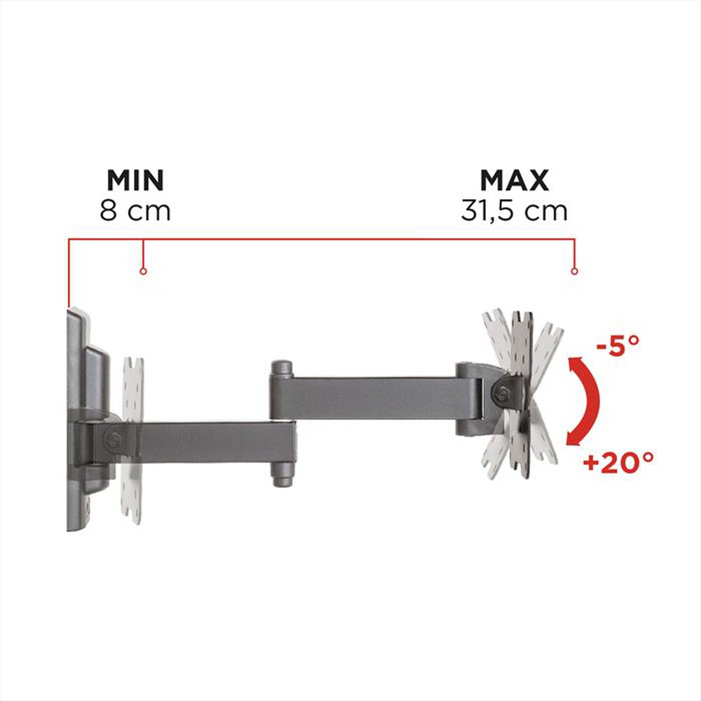 Immagine del prodotto MELICONI - Supporto TV 580460-Nero