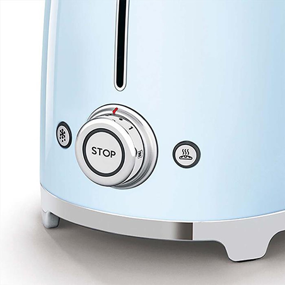 "SMEG - Tostapane 50's Style  2x2 fette – TSF01PBEU-azzurro"