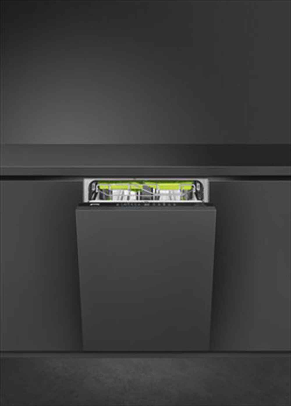 "SMEG - Lavastoviglie incasso ST363CL Classe C 13 coperti-Nero"
