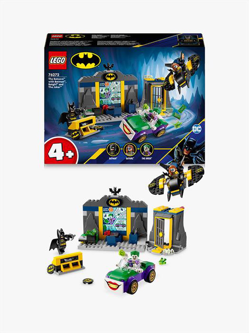 Immagine del prodotto LEGO - Batcaverna con Batman, Batgirl e The Joker - 76272