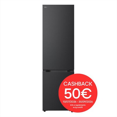 LG - Frigorifero combinato GBBS726AEV Classe A 375lt-Nero