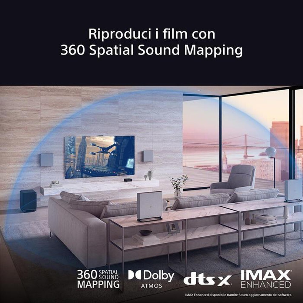 "SONY - Soundbar HTA9M2.CEL-Grigio Chiaro"