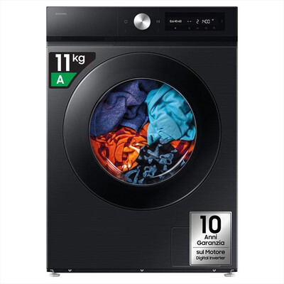 SAMSUNG - Lavatrice WW11DB7B94GBU3 11 Kg Classe A-NERO