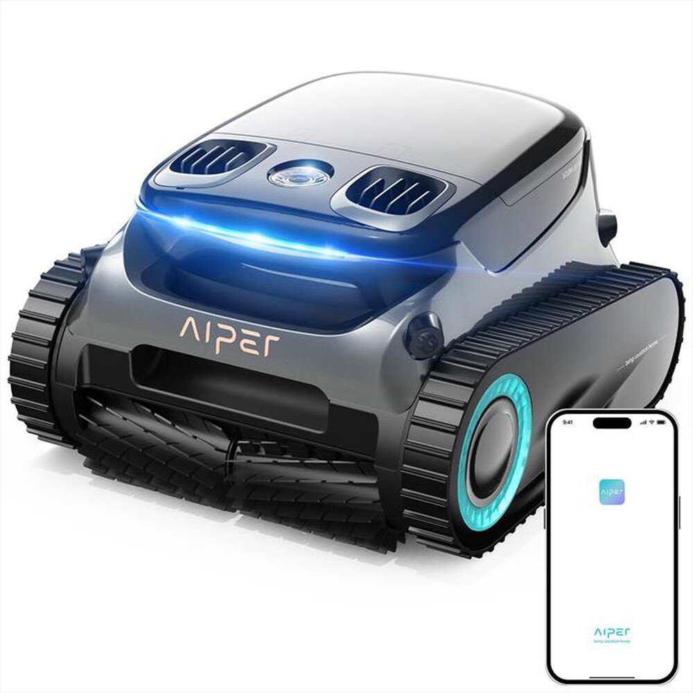 "AIPER - Robot pulisci piscina SCUBA S1 PRO 2-Nero"