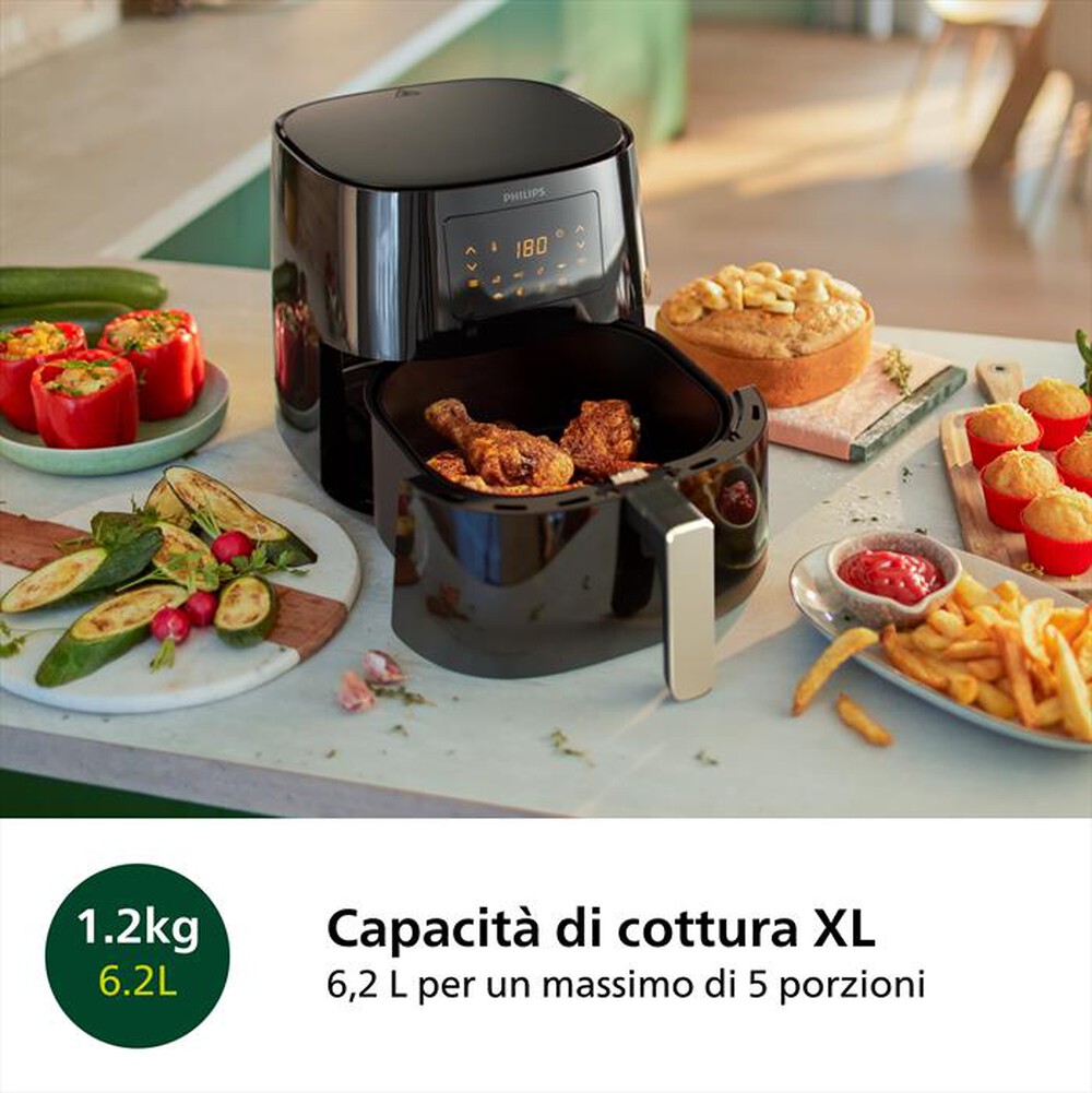 "PHILIPS - FRIGGITRICE AIRFRYER SERIE 3000 DA 6.2L HD9270/70"