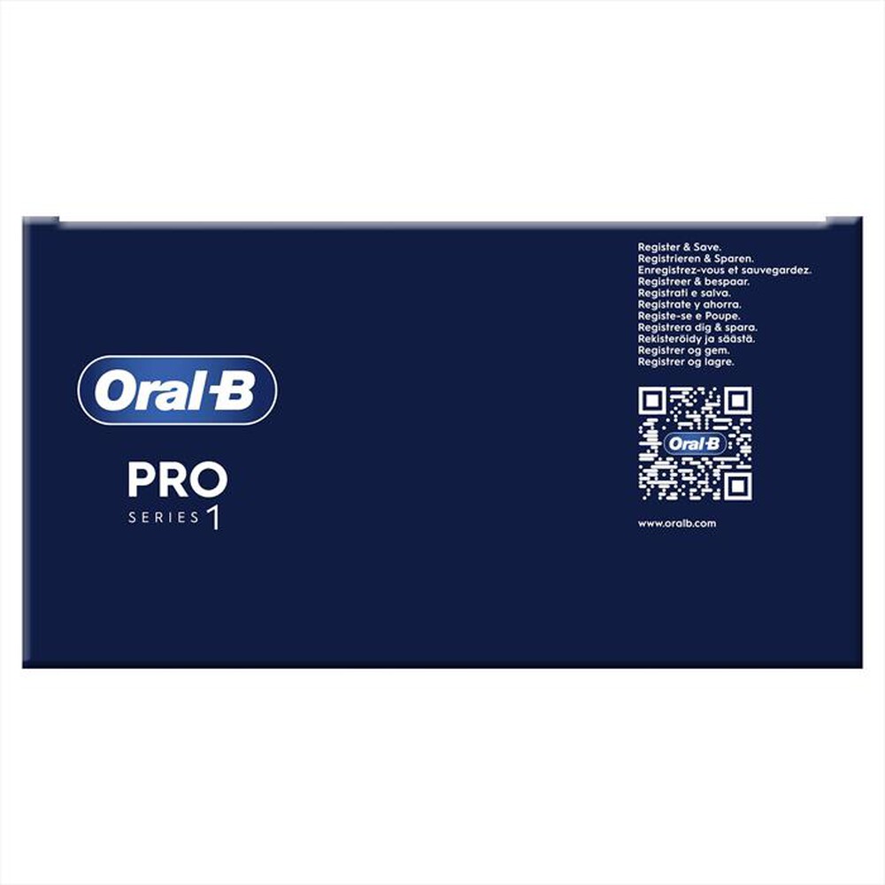 "ORAL-B - Spazzolino elettrico PRO SERIES 1-Blu e Nero"