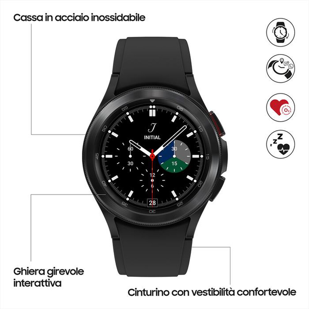 "SAMSUNG - GALAXY WATCH4 CLASSIC 42MM BT-Black"