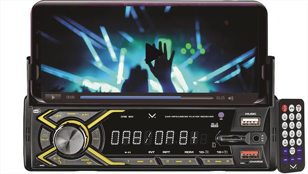 Immagine del prodotto MAJESTIC - AUTORADIO DAB+/RDS FM DAB 900-Nero