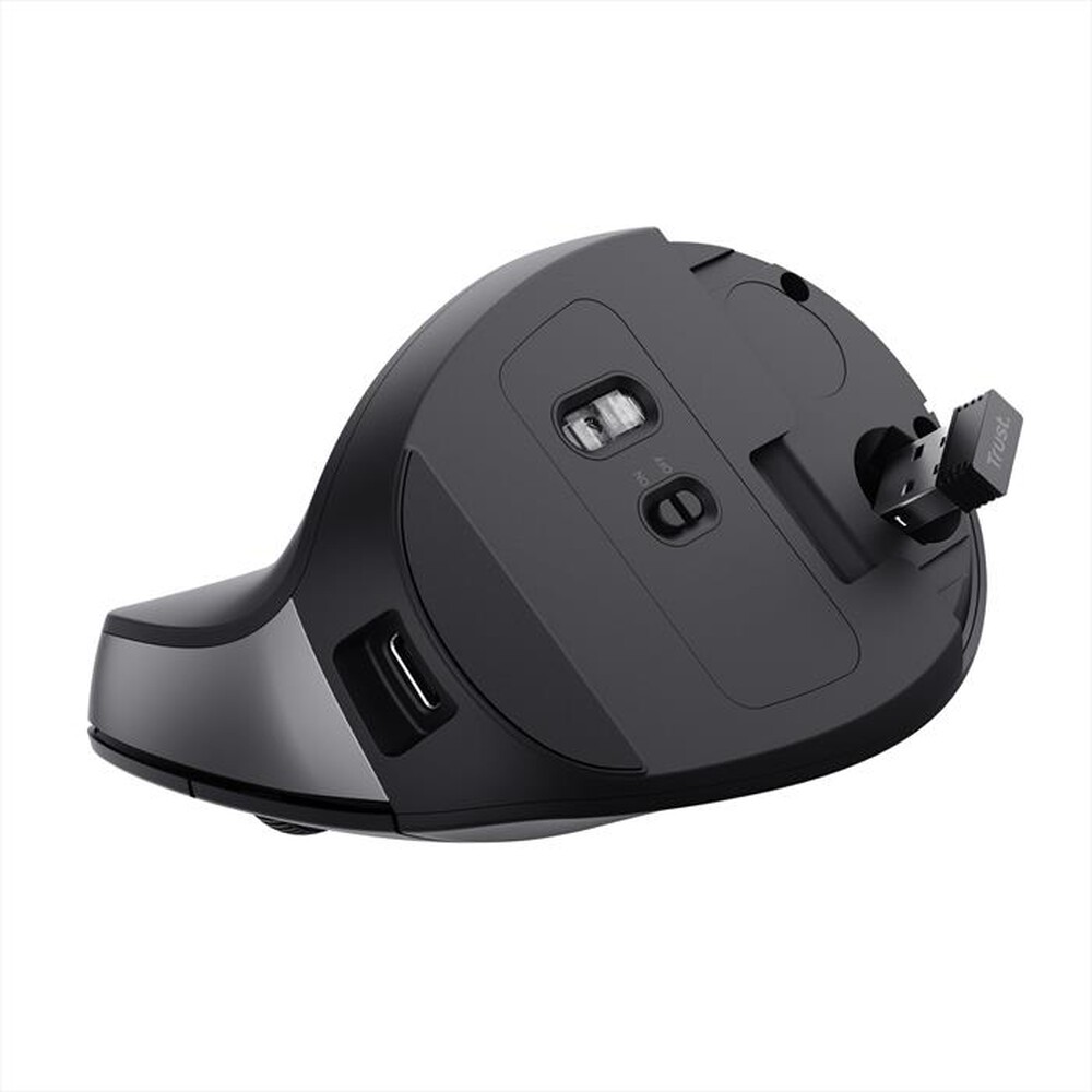 "TRUST - TM-270 ERGONOMIC WIRELESS MOUSE-Black"