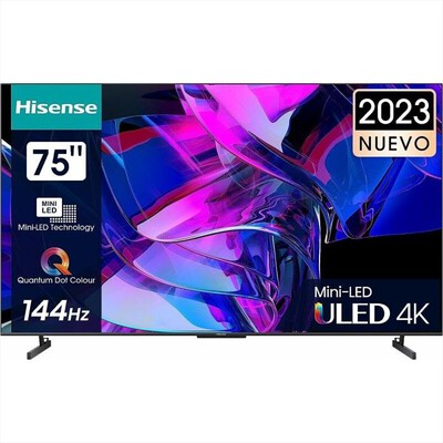 HISENSE - Smart TV MINI LED UHD 4K 75" 75U79KQ-Metal Dark Grey