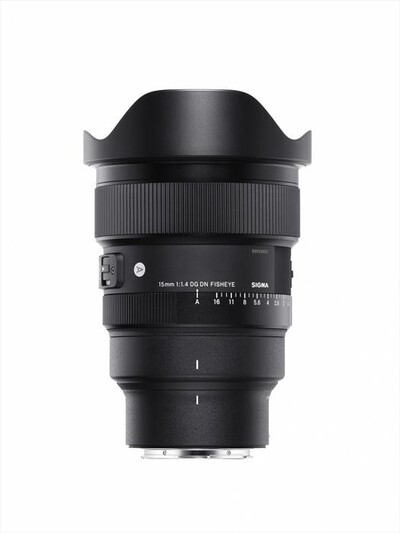 SIGMA - Obiettivo Fisheye 15/1.4 (A) DG DN FISHEYE L-MOUNT-Nero