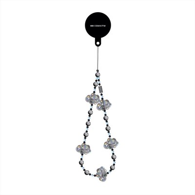 CASEME - Beads laccetto telefono, nuvola-Grigio