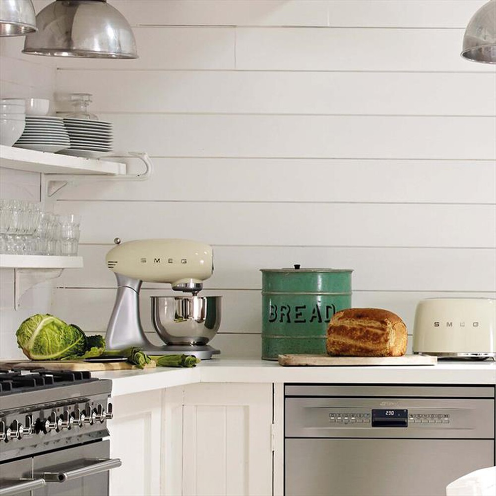 "SMEG - Impastatrice Standard 50's Style – SMF02CREU-panna"