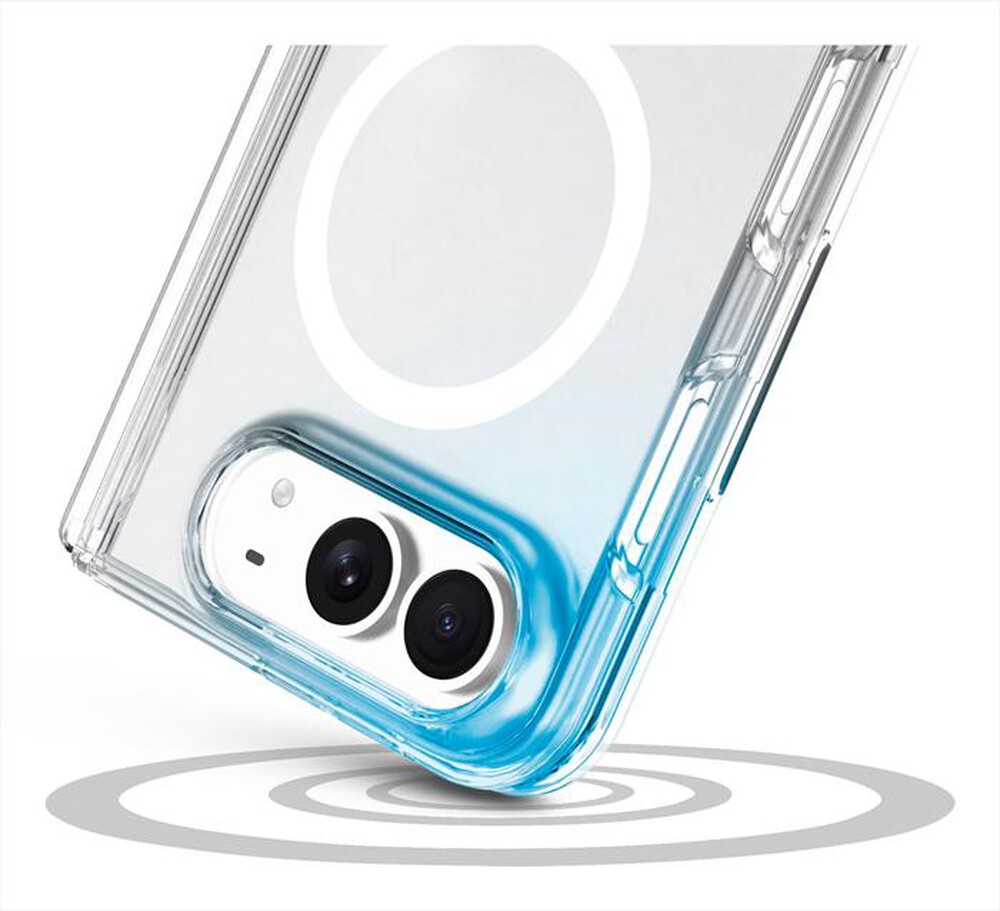 Immagine del prodotto CELLULARLINE - Cover GLOSS MAG per iPhone 18 Duo-Trasparente