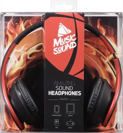 CELLULARLINE - MUSICSOUNDFANT5-Rosso/Giallo