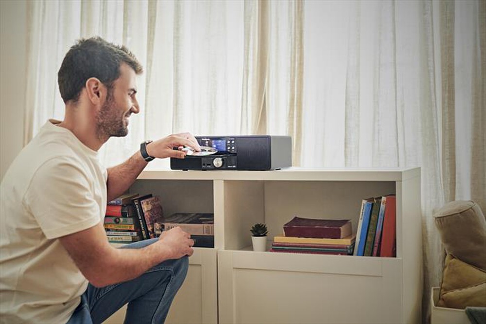 Immagine del prodotto PANASONIC - Sistema Micro Hi-Fi DAB+, CD, Bluetooth, SC-DM202-nero