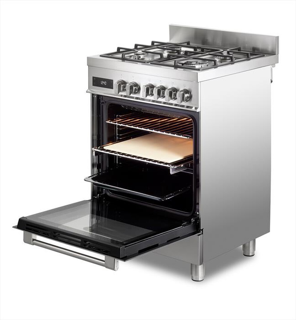 "DE LONGHI - Cucina PRO 66 MXL PZ Classe A-Inox"