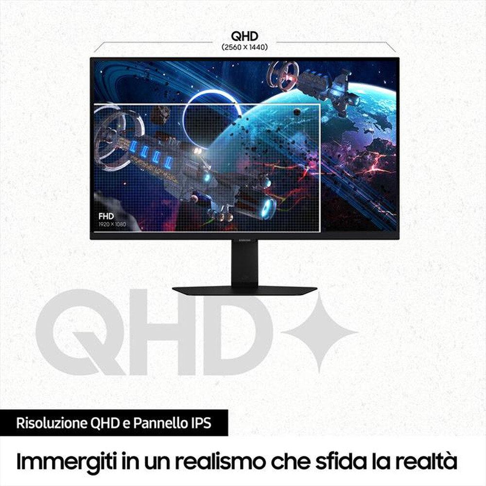 Immagine del prodotto SAMSUNG - Monitor LED 27" GAMING ODYSSEY G5 - G50D QHD FLAT