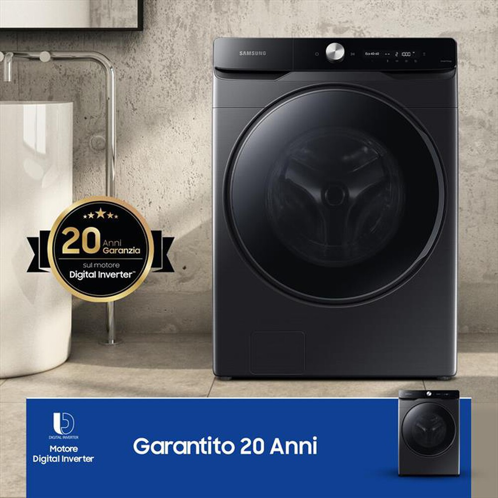 "SAMSUNG - Lavatrice WF20DG8650BVU3 20KG Classe A-Nero"