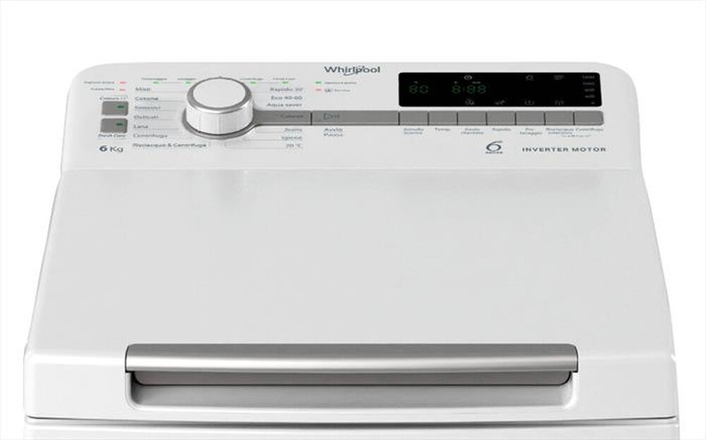 "WHIRLPOOL - Lavatrice TDLR P66 BS IT 6 Kg Classe A"
