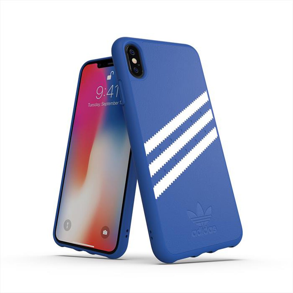 "CELLY - ADIDAS - COVER IPHONE XS MAX-Blu/TPU"