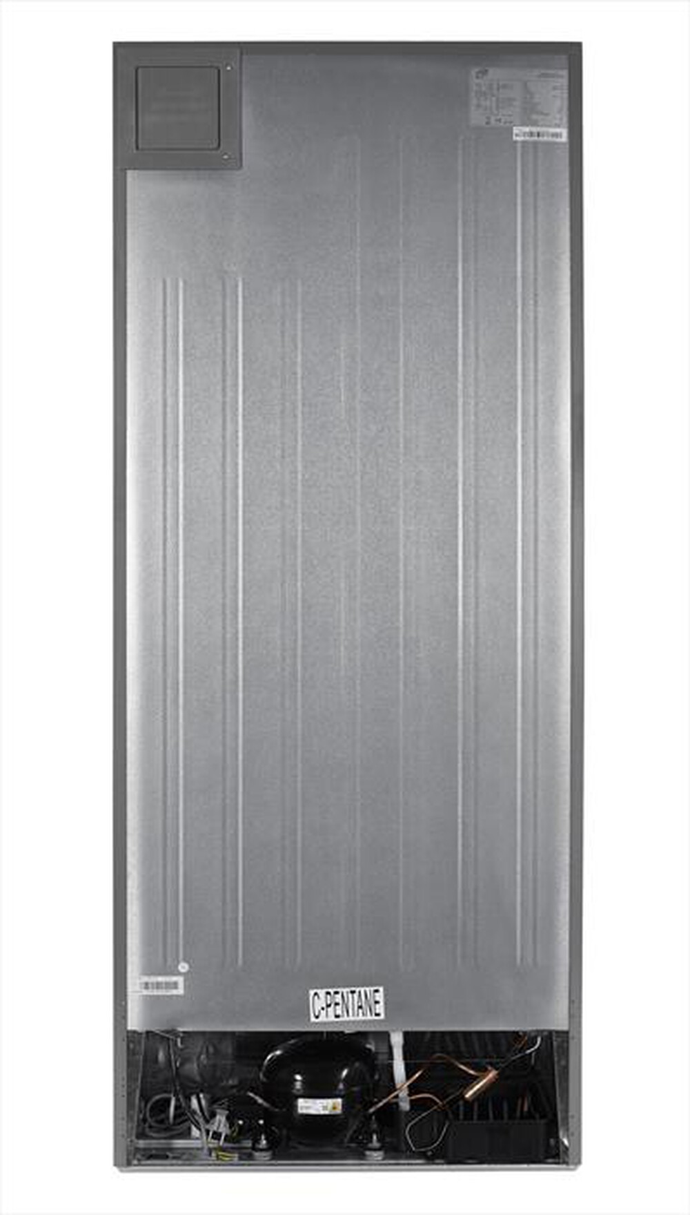 "DAYA - Frigorifero 2 porte DDP541DNM2XE0 Classe E 413 lt-Silver"
