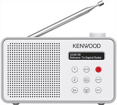 KENWOOD - CR-M25DAB WHITE-Bianco