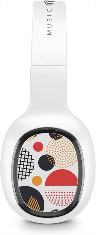 CELLULARLINE - Cuffia wireless BTHEADBMSBASICFANW-Bianco