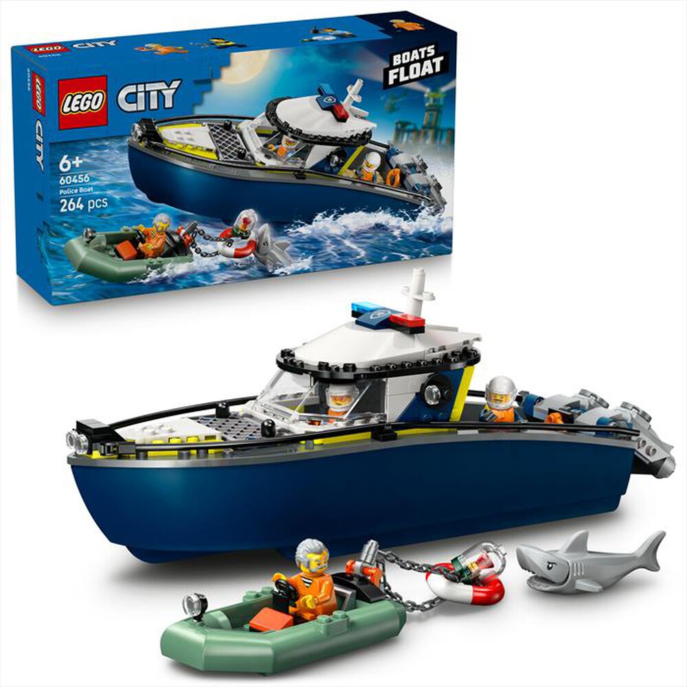 Immagine del prodotto LEGO - CITY POLICE Inseguimento motoscafo Polizia 60456