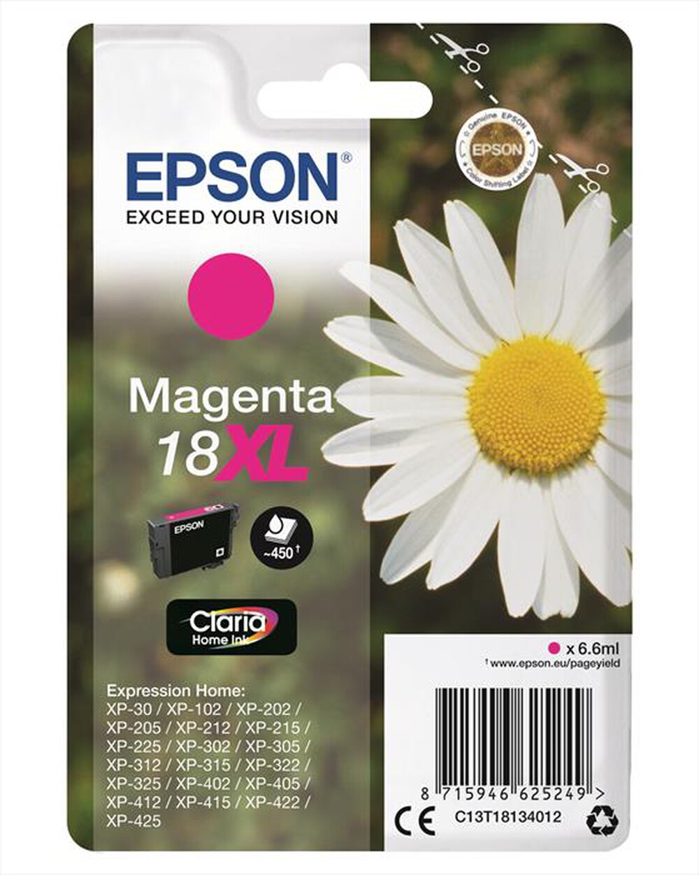 "EPSON - C13T18134022-Magenta"