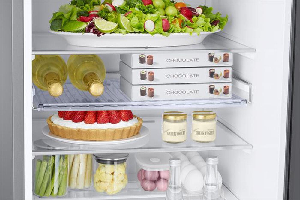 "SAMSUNG - Frigorifero combinato RB38C676CS9/EF ClasseC 390lt-METAL INOX"