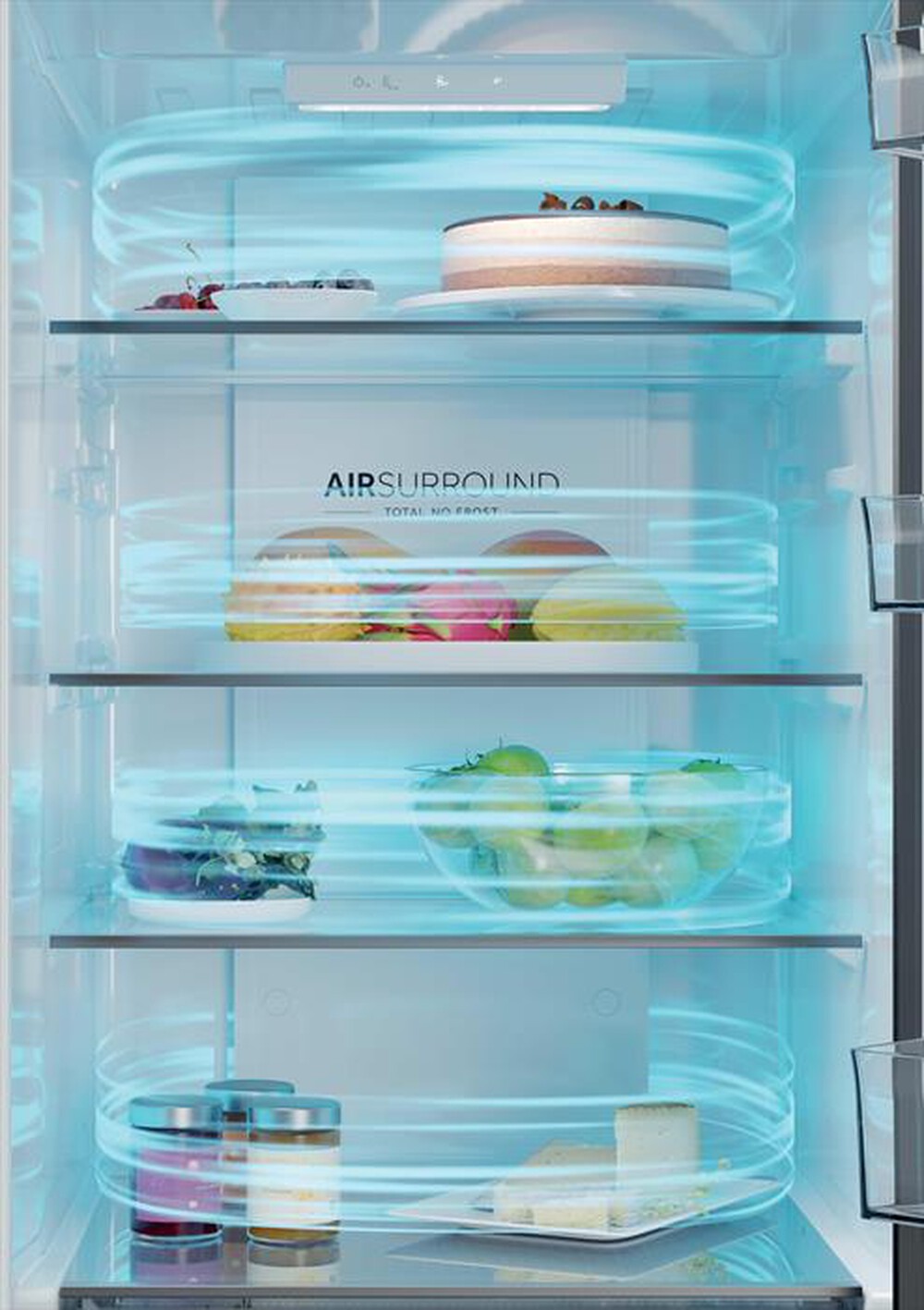 Immagine del prodotto HAIER - Frigorifero combinato HDPR1618CNPK Classe C 352 lt-Inox