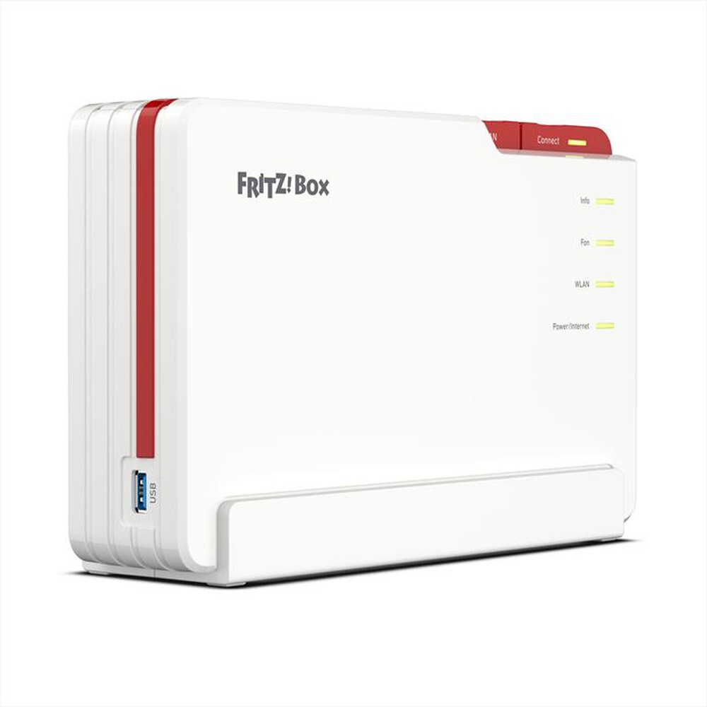 "FRITZ! - Modem-Router BOX 5690 PRO-Bianco/Rosso"