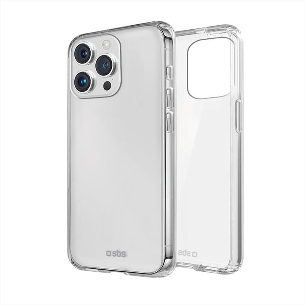 "SBS - Cover Skinny TESKINIP1561PT per iPhone 15 Pro-Trasparente"