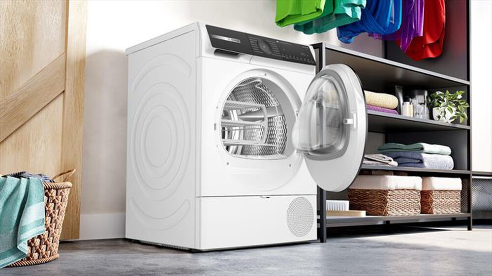 "BOSCH - Asciugatrice Serie 6 WQH245B0IT 9 Kg Classe A+++-BIANCA"
