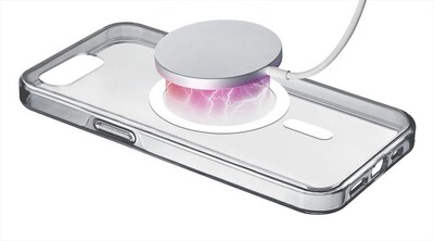 CELLULARLINE - Custodia rigida CLEAR MAG per iPhone 16E-Trasparente