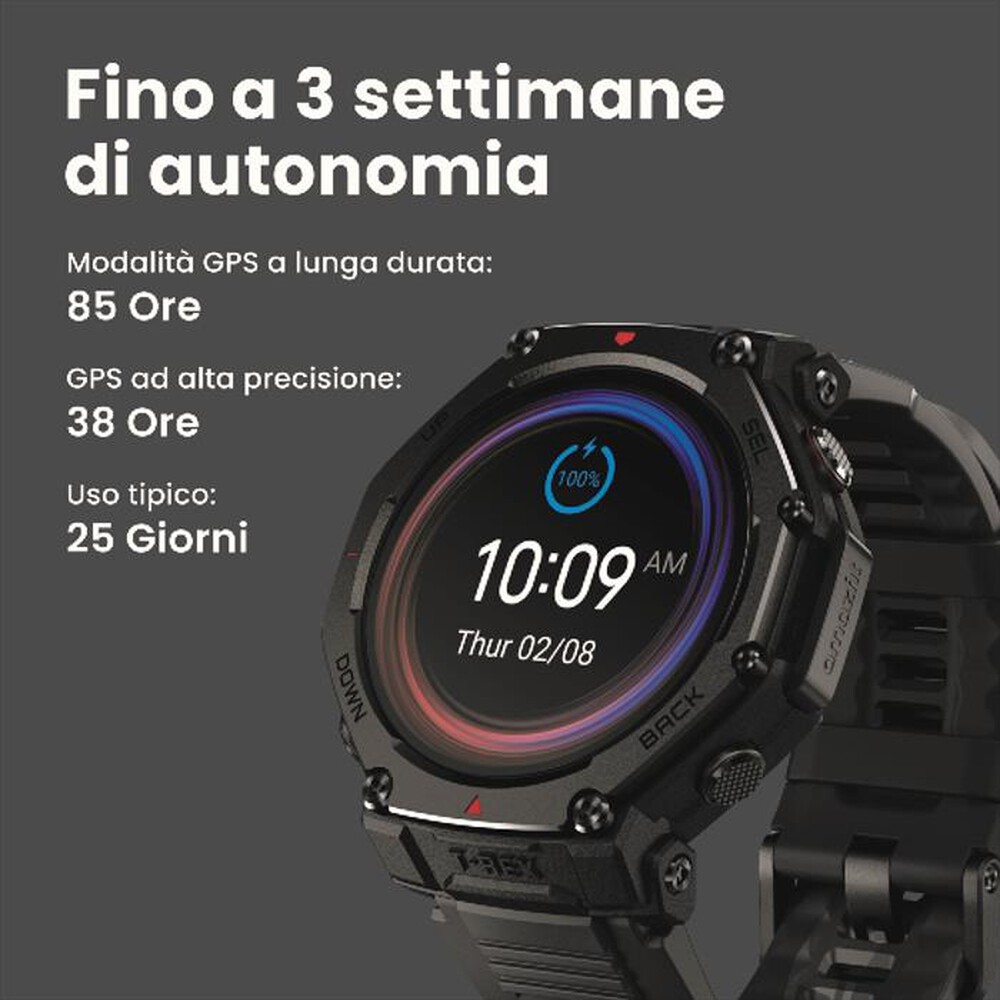 Immagine del prodotto AMAZFIT - Smartwatch T-REX 3 PRO 48MM-BLACK