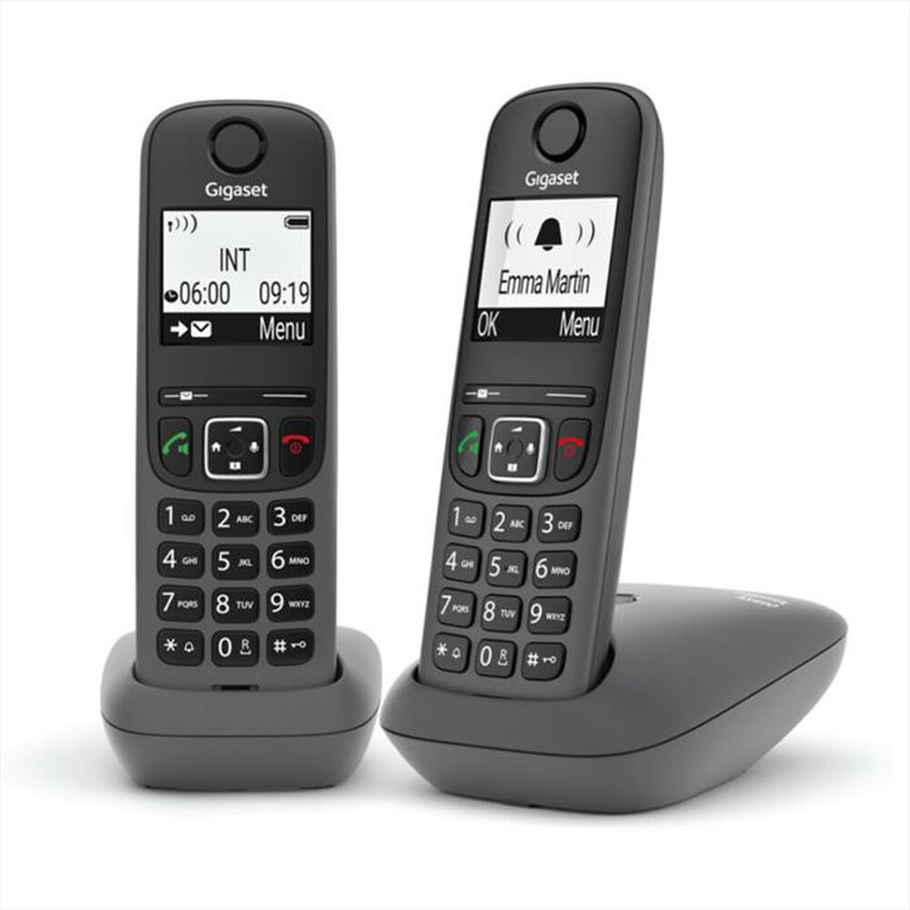 Immagine del prodotto SIEMENS - Cordless Gigaset AS490 DUO-Nero