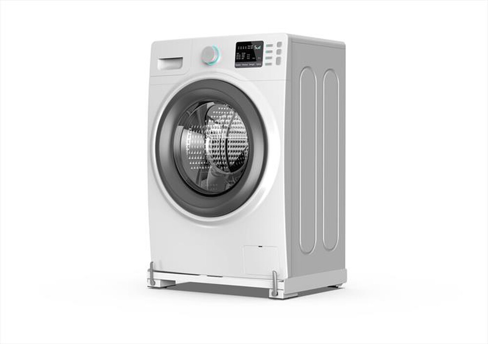 "MELICONI - BASE MOVE SLIM-Tecnopolimero bianco, leve fre"