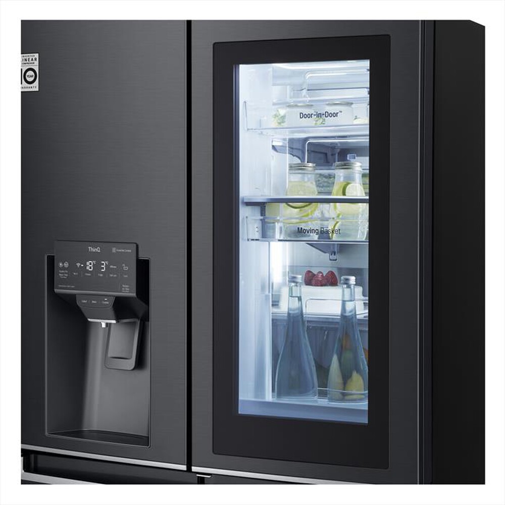 "LG - Frigorifero 3 e più porte GMX945MC9F Classe F 705l-Matte Black Steel"