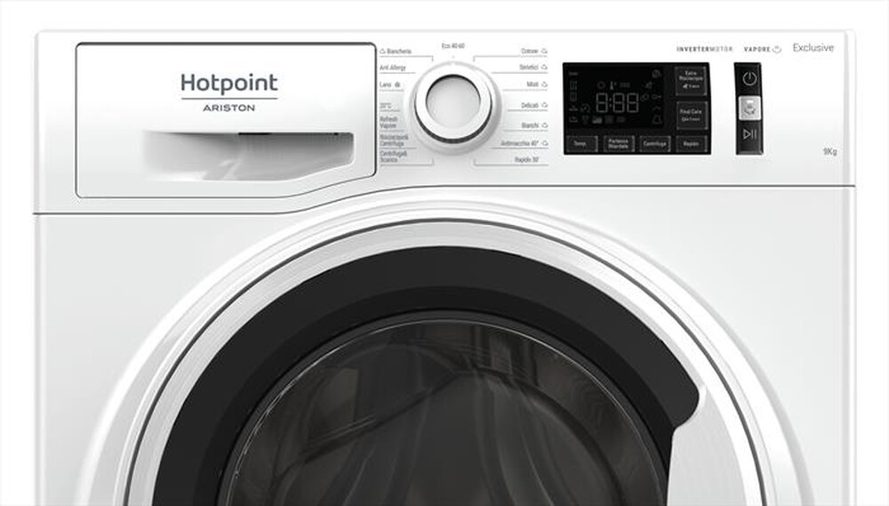 "HOTPOINT ARISTON - Lavatrice EU NR329G WW IT N 9 Kg Classe D"