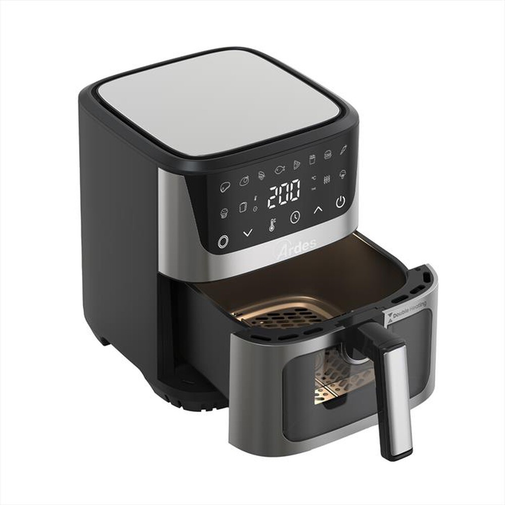 Immagine del prodotto ARDES - Friggitrice ad aria FRIGGISANA SUPREME 6,5L-Nero/Inox