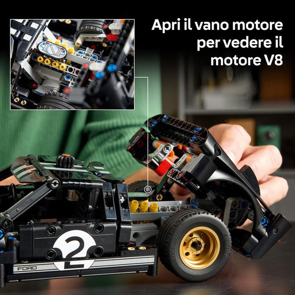 Immagine del prodotto LEGO - TECHNIC Auto da corsa Ford GT40 MKII 1966 - 42223
